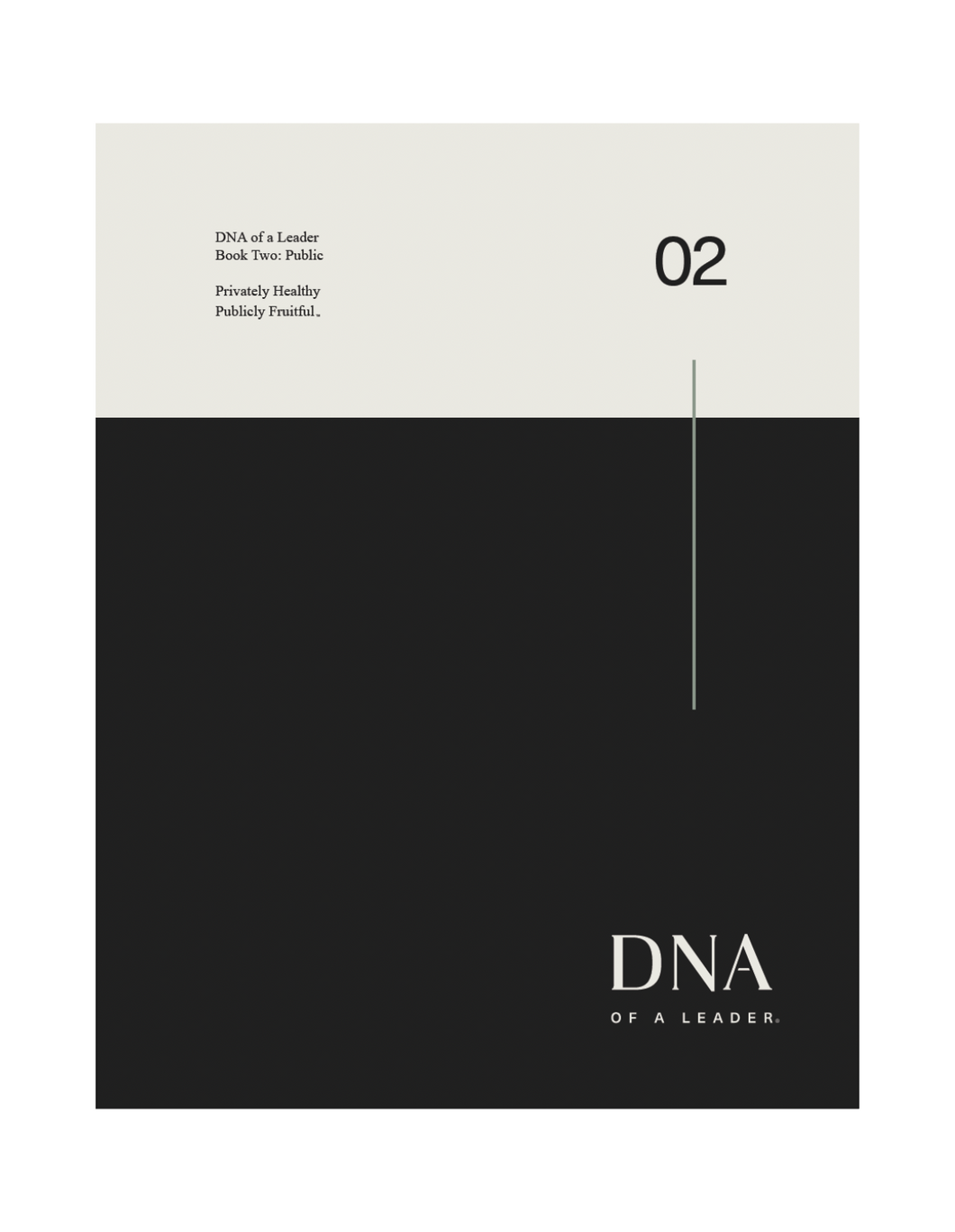 DNA of a Leader Volume 2: PUBLIC FRUITFULNESS | E-Book (Digital Download)