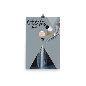 Generosity Poster